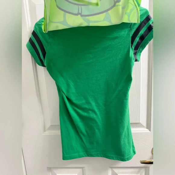 Teenage Mutant Ninja Turtles Michelangelo “Mikey” T-shirt with cape and mask - Picture 8 of 10